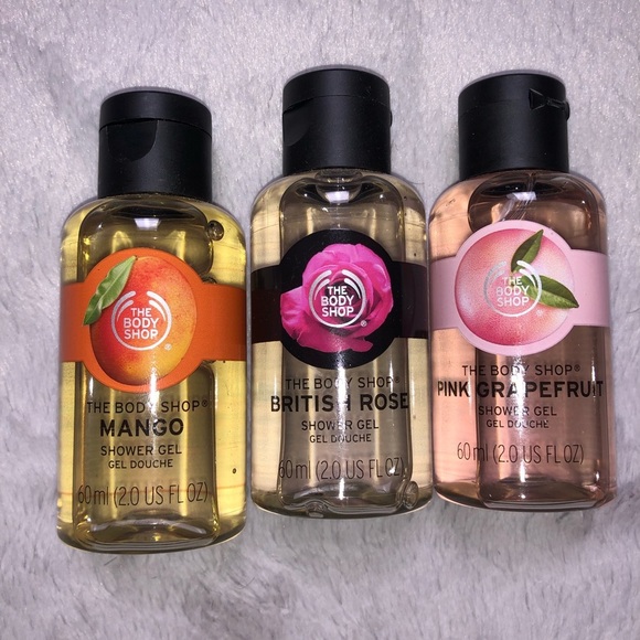 The Body Shop 3 Travel Size Shower Gel (60ML) - Picture 2 of 4